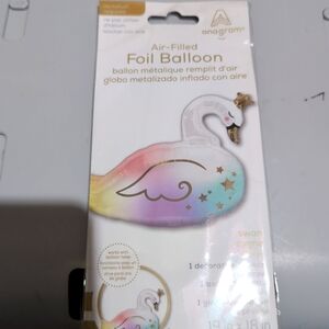 Anagram Swan Foil Balloon